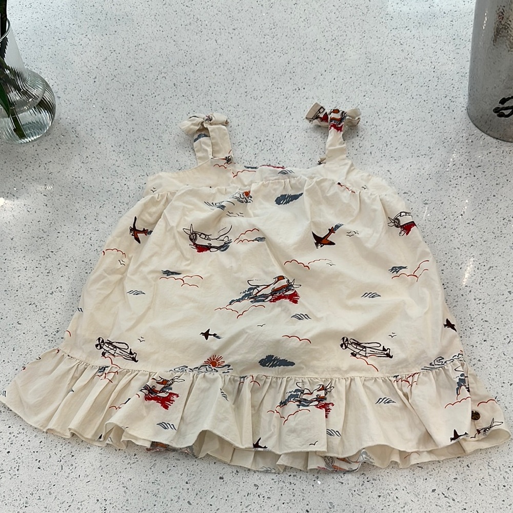 Scotch & Soda Cream Top with Colorful Print NWOT